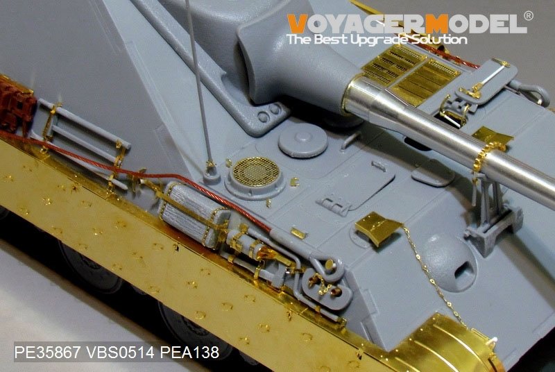 Voyager Model PE35867 WWII German Jagdpanther II tank destroyer basic gor AMUSING HOBBY 1/35 – immagine 8