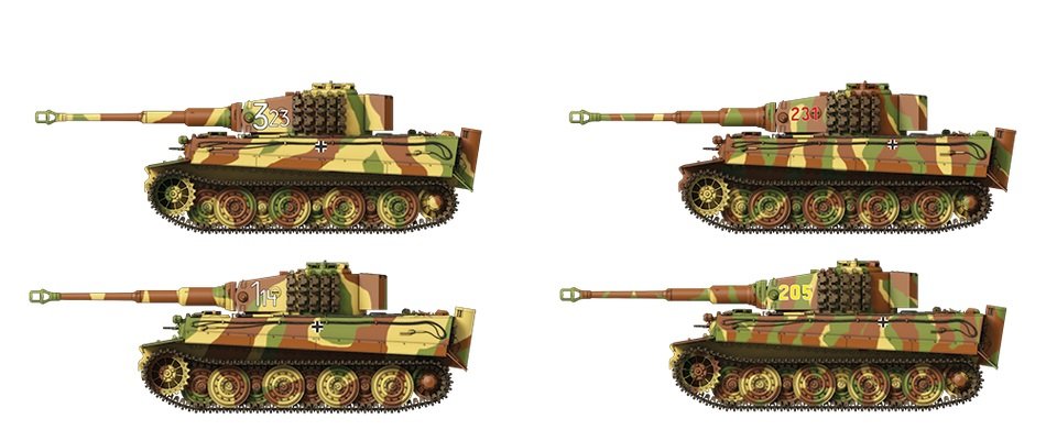 Das Werk DW35028 Pzkpfwg.VI Tiger I late ( Dragon Model ) 1/35 – Bild 3