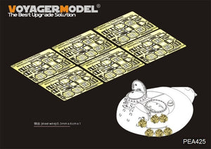Voyager Model PEA425 Russian 12.7mm DSchK Machine Gun Ammo Magazine w/Mounts (For T-55,T-62,T-72)(GP) 1/35 – imagen 2