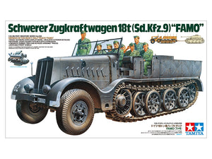 Tamiya 35239 German 18-Ton Heavy Half-Track FAMO 1/35 – Bild 2