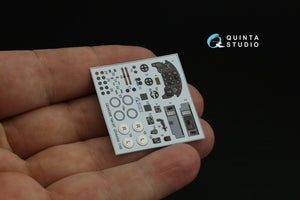 Quinta Studio QD48398 Yak-9T 3D-Printed &amp;amp; coloured Interior on decal paper (Zvezda) 1/48 – imagen 7