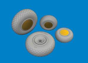 Eduard 672380 B-24H wheels AIRFIX 1/72 – zdjęcie 3