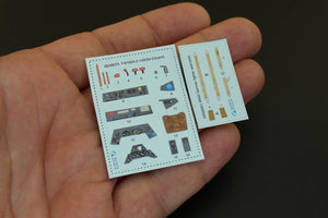 Quinta Studio QD48079 FW 190A-3 3D-Printed &amp;amp; coloured Interior on decal paper (for Eduard kit) 1/48 – imagen 2
