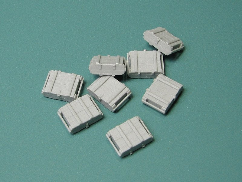 Eureka XXL E-035 Modern Russian Ammo Crates Type I for 7,62mm Ammo (for AK-47 Kalashnikov) 1/35 – imagen 3
