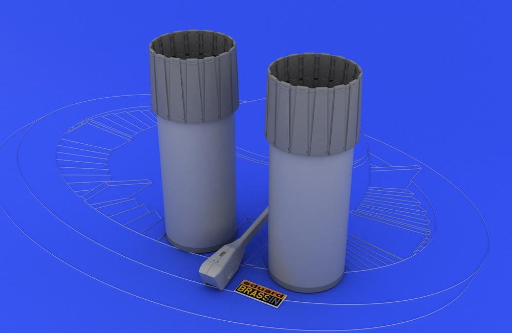 Eduard 648023 F-4 exhaust nozzles late 1/48 (Hasegawa) – immagine 2