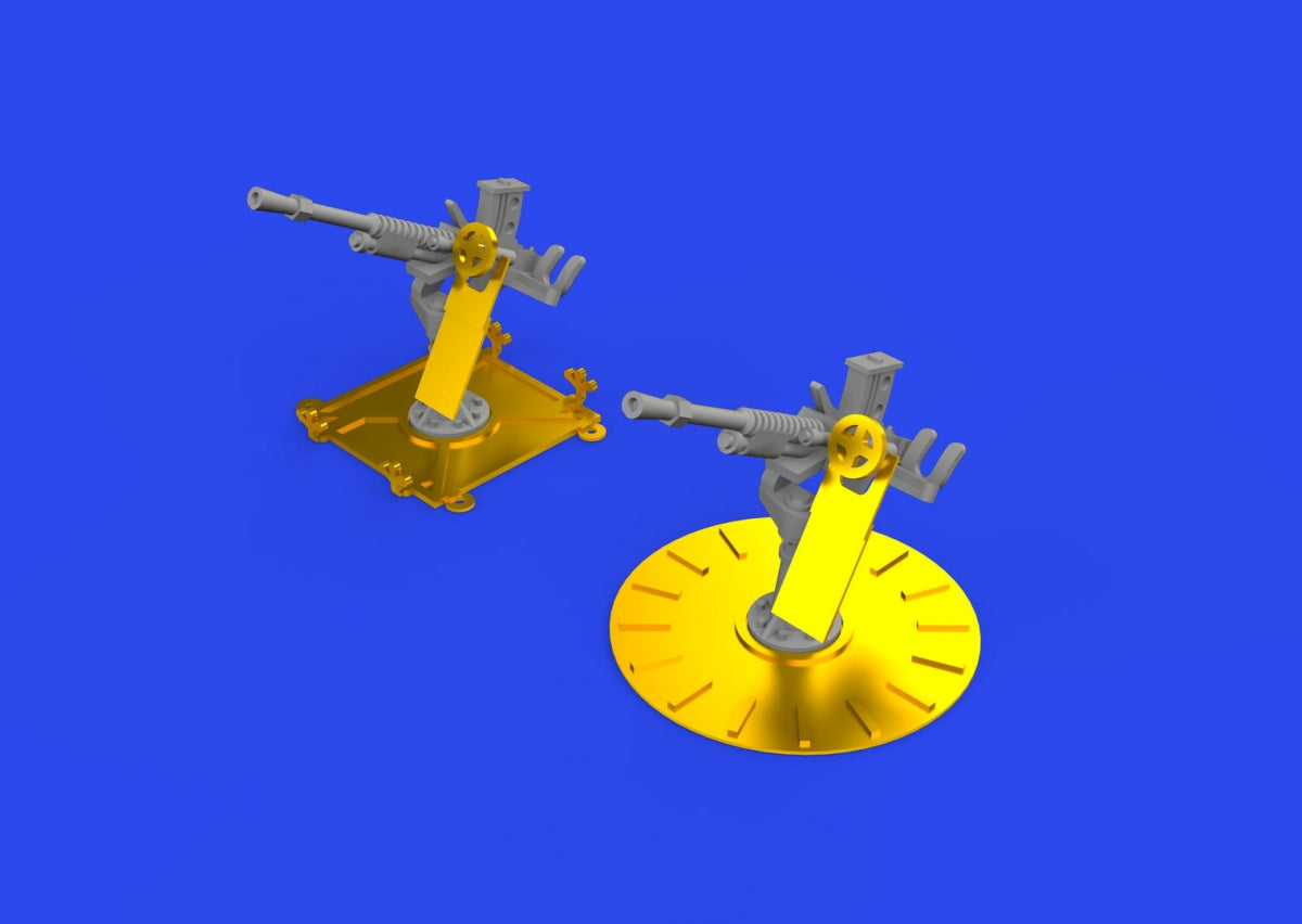 Eduard 653019 IJN Type 96 25mm AA gun (single) PRINT 1/350 – immagine 2