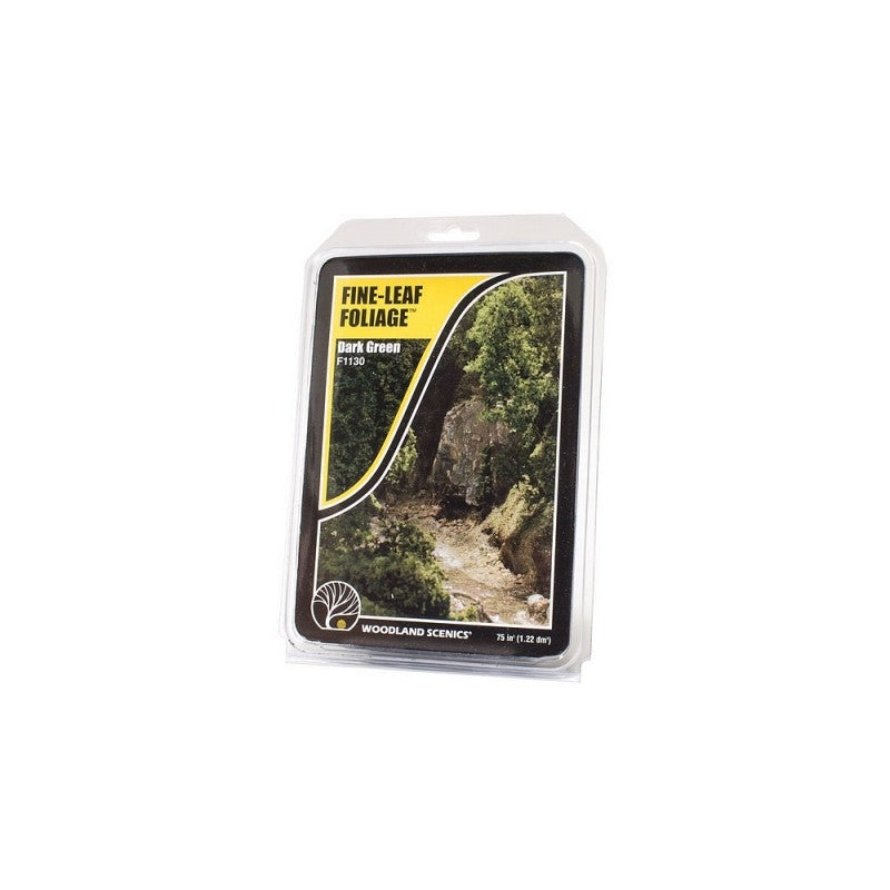 Woodland Scenic WF1130 PETITES FEUILLES - VERT FONCÉ (1,22 dm3)