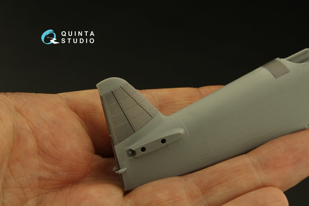 Quinta Studio QP48031 Yak-9T Flaps and panels (Zvezda) 1/48 – imagen 10