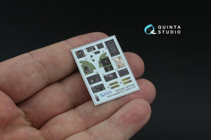 Quinta Studio QD72155 Avro Lancaster B.I/III 3D-Printed coloured Interior on decal paper (Airfix) 1/72 – immagine 4