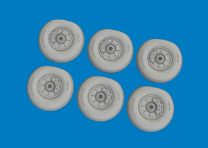 Eduard 672393 Chinook HC.1 wheels AIRFIX 1/72 – imagen 2