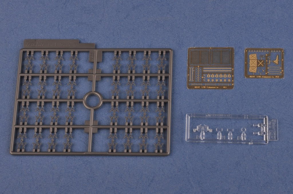 Hobby Boss 80147 German Flakpanzer IA w/Ammo Trailer 1/35 – immagine 6