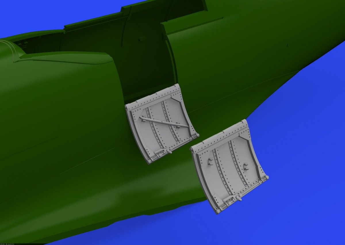 Eduard 648380 Spitfire Mk. VIII / IX cockpit door EDUARD 1/48 – Bild 3