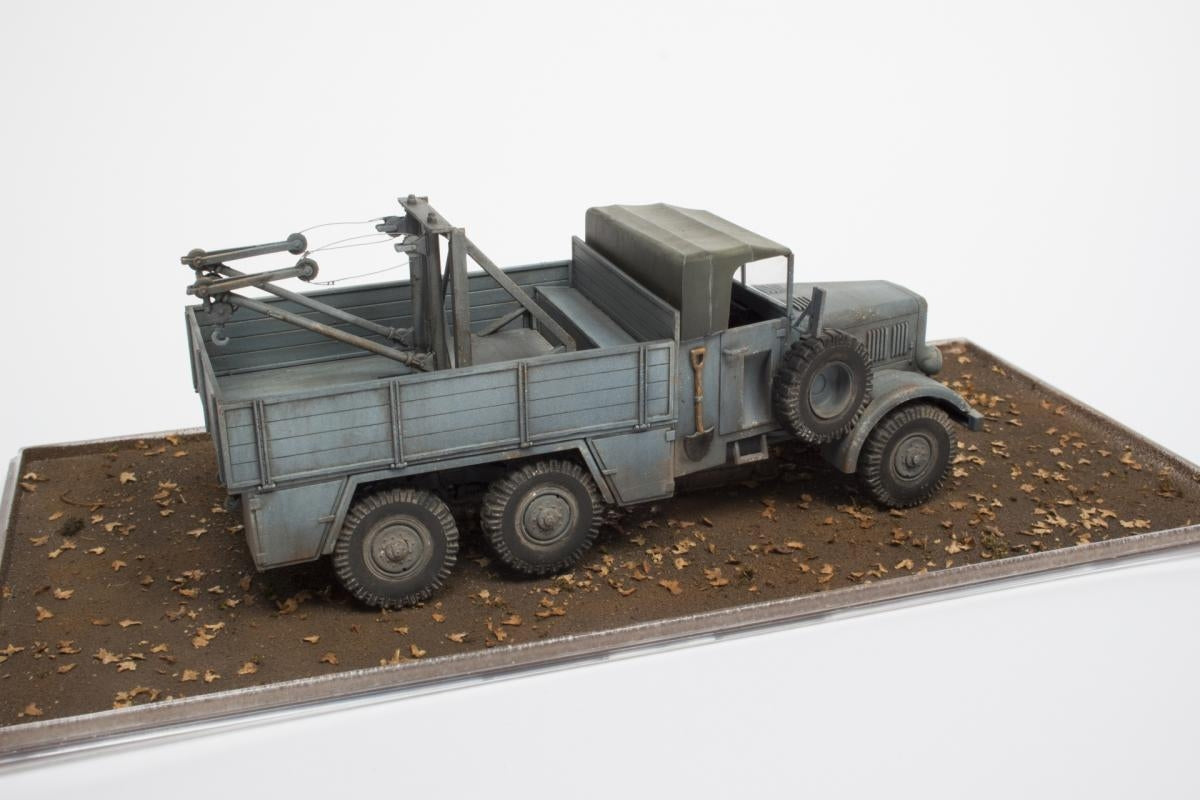 IBG 35006 Einheitsdiesel with Bilstein recovery crane 1/35 – immagine 4