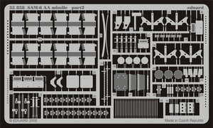 Eduard 35858 SAM-6 AA missile 1/35 Trumpeter – zdjęcie 2