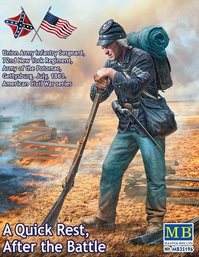Master Box 35196 American Civil War: A Quick Rest, After the Battle. July 1863 1/35