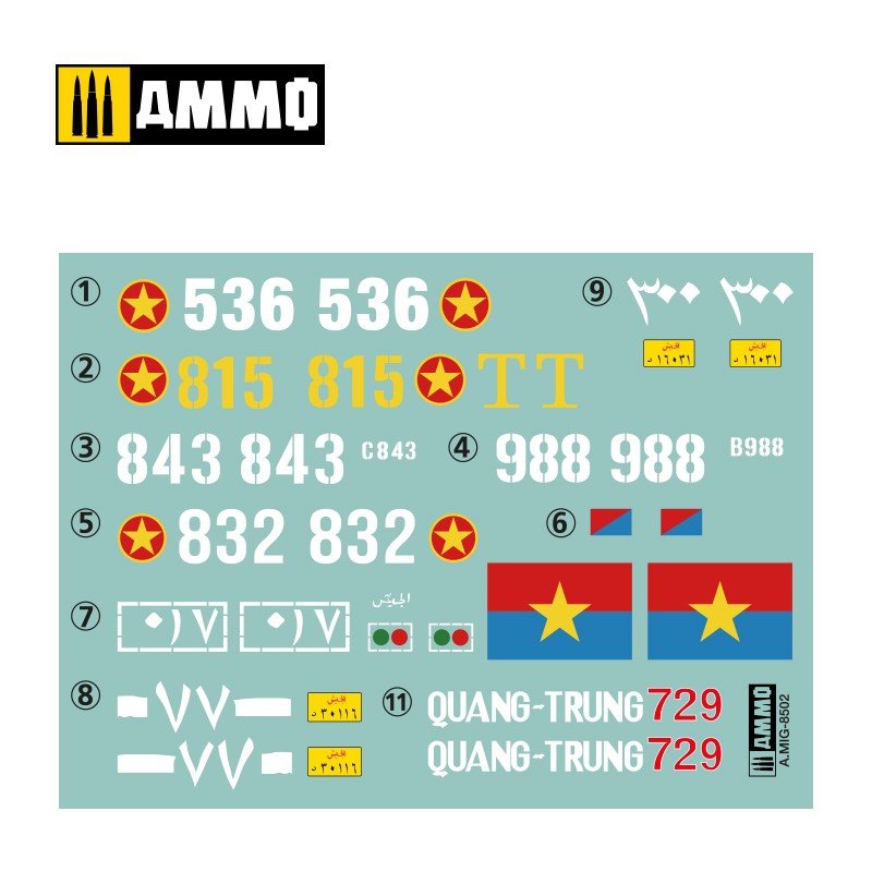 Ammo of Mig 8502 T-54B MID PRODUCTION 1/72 – Bild 11