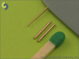 Master AM-72-011 Bf 109 G5 - G14, K armament set (MG 131 tips) &amp;amp; Pitot Tube – imagen 3
