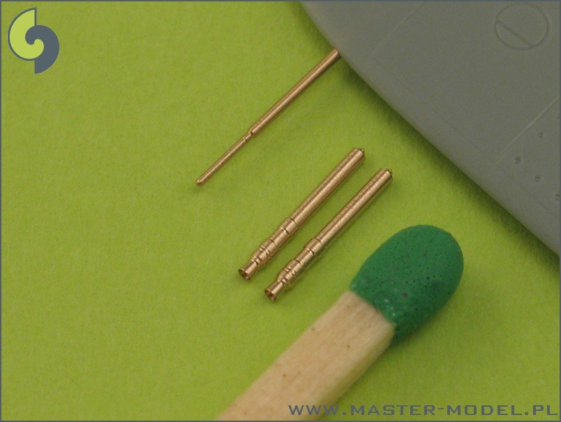 Master AM-72-011 Bf 109 G5 - G14, K armament set (MG 131 tips) &amp;amp; Pitot Tube – imagen 3