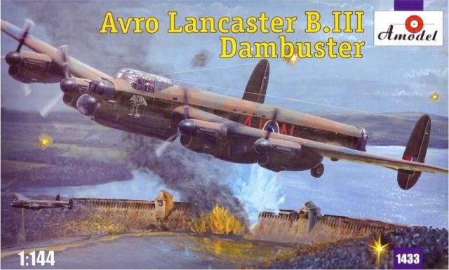 A-Model 01433 Avro Lancaster B.III Dambuster 1/144