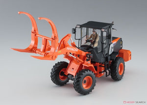 Hasegawa 66105 Hitachi Wheel Loader ZW100-6 Log Grapple Working Machine 1/35 – Bild 3