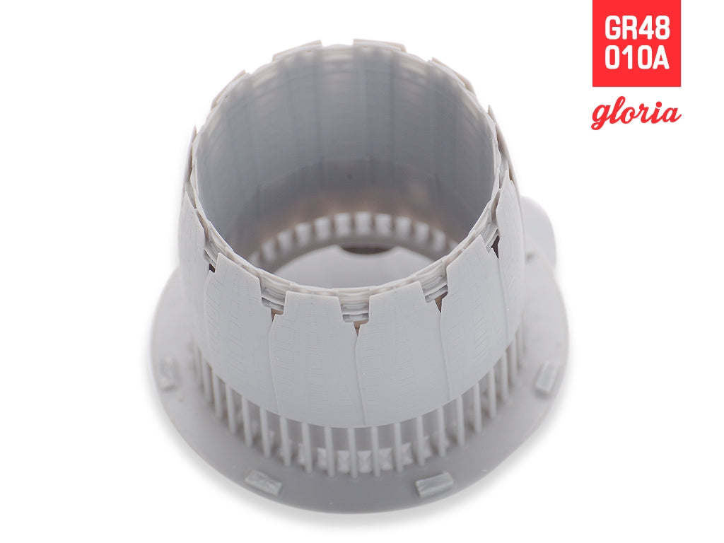 Gloria GR48010A F-14B/D F110-GE-400 Exhaust Nozzle &amp;amp; Afterburner OPEN TAMIYA/GWH 1/48 – image 5