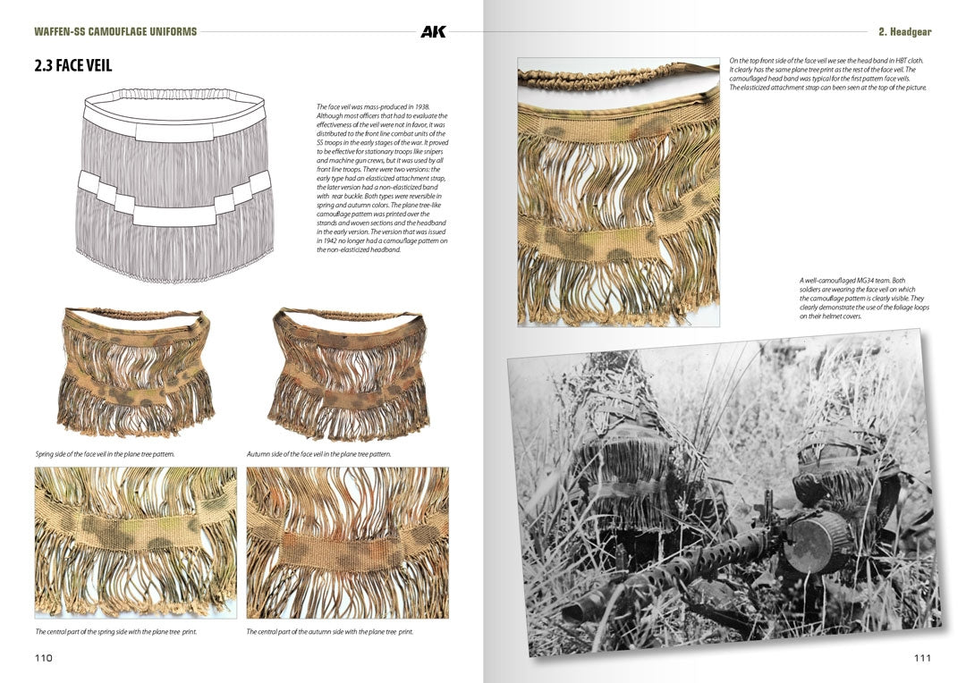 AK Interactive AK130008 WAFFEN-SS CAMOUFLAGE UNIFORMS BY WERNER PALINCKX ( English ) – imagen 8