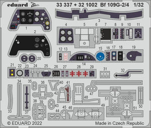 Eduard BIG33148 Bf 109G-2/4 REVELL 1/32 – zdjęcie 3