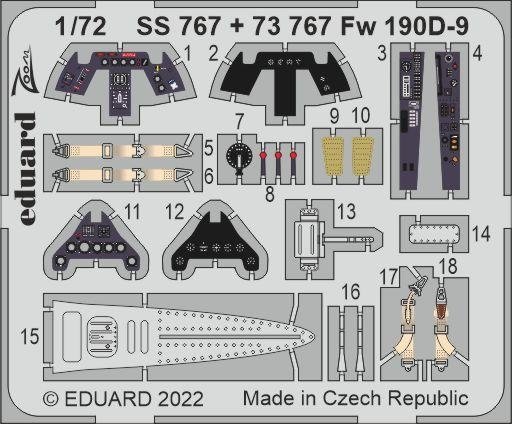 Eduard 73767 Fw 190D-9 IBG 1/72  – image 2
