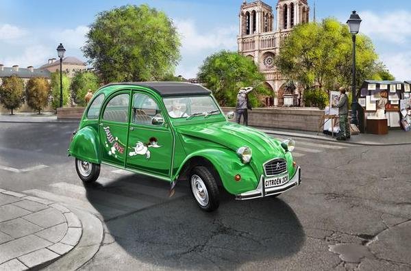 Revell 07053 Citroen 2CV "Sauss Ente" 1/24