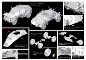 Dragon 7446 Sd.Kfz.260 Kleine Panzerfunkwagen (1/72)  – image 3
