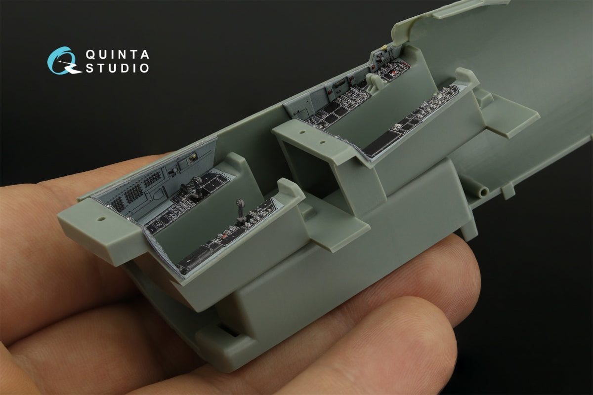 Quinta Studio QD48426 F-15E 3D-Printed coloured Interior on decal paper (Academy) 1/48 – immagine 10