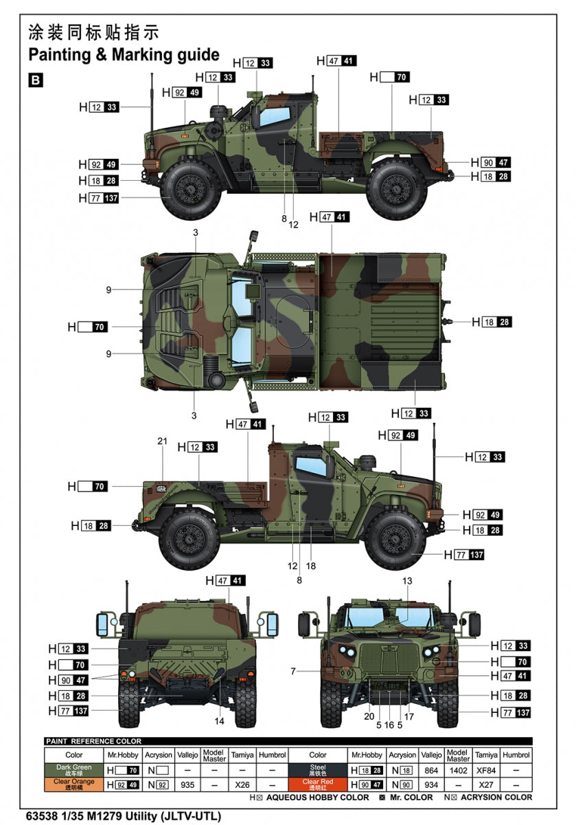 I Love Kit 63538 M1279 Utility (JLTV-UTL) 1/35 – imagen 3