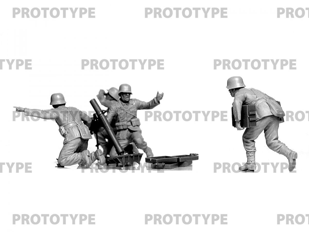 ICM 35715 WW2 German mortar GrW 34 with Crew (mortar and 4 figures) 1/35 – Bild 5