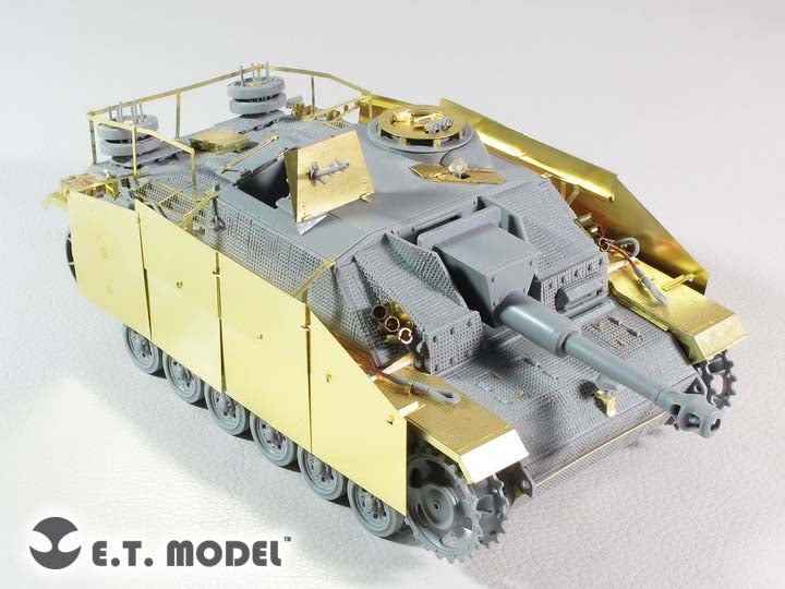 E.T. Model EA35-107 WWII German StuG.III Ausf.G Fender (For DRAGON Smart Kit) 1/35