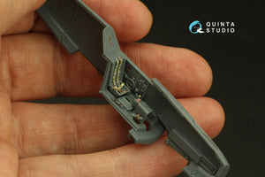 Quinta Studio QD72102 BF 109F-2/4 3D-Printed &amp;amp; coloured Interior on decal paper (Eduard) 1/72 – imagen 10