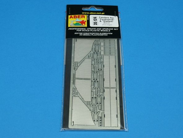 Aber 35124 Blotniki do Sd.Kfz. 184 Ferdynand i Elefant (DRA) 1/35 – imagen 3
