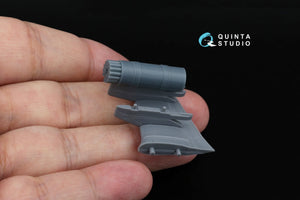 Quinta Studio QT72035 B-8V20A rocket pods, 2 pcs (for all kits) 1/72