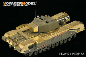 Garde-boues pour char d&amp;#39;infanterie britannique Churchill Mk.III de la Seconde Guerre mondiale, modèle Voyager PE35172, pour AFV CLUB 35153, échelle 1/35 – image 6