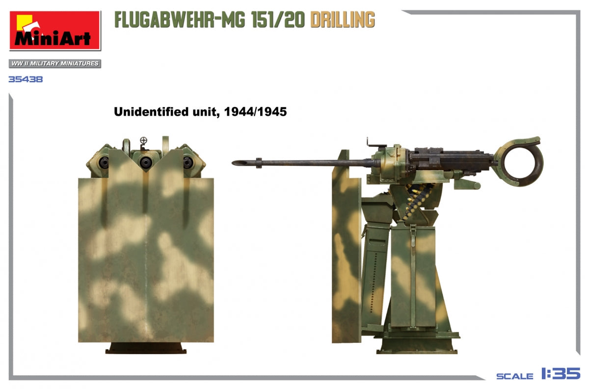 MiniArt 35438 FLUGABWEHR-MG 151/20 DRILLING 1/35 – imagen 9