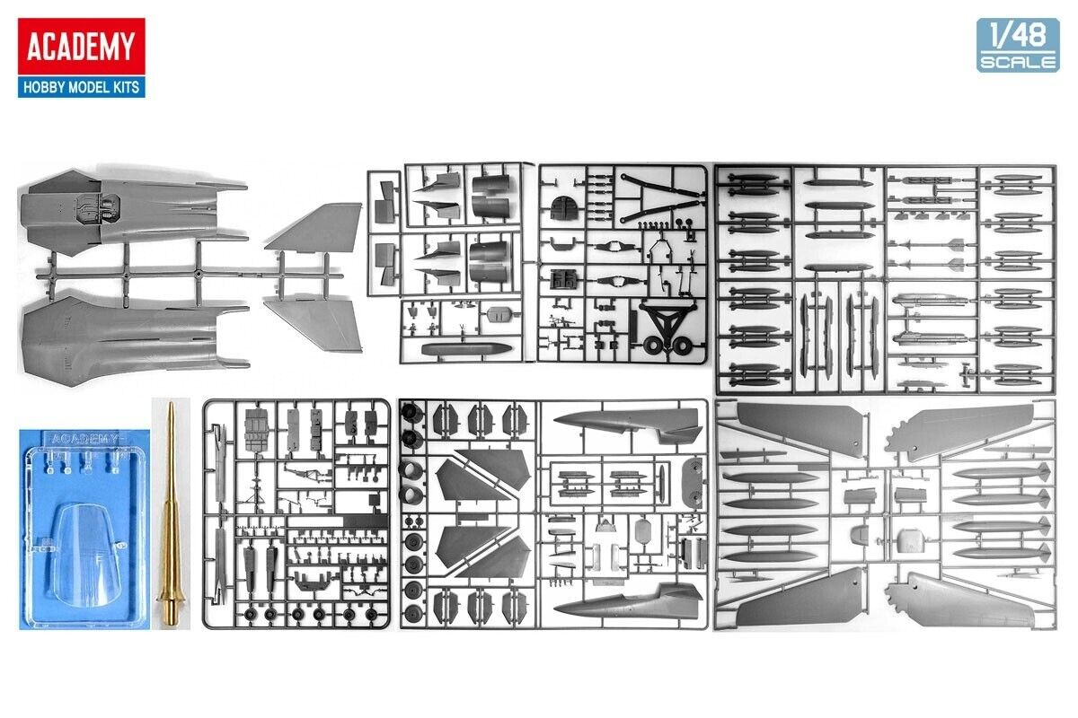Academy 12360 General Dynamics F-111A Aardvark Vietnam 1/48 – immagine 2