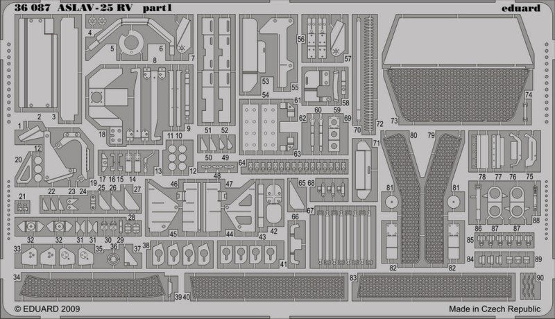 Eduard 36087 ASLAV-25 RV 1/35 Trumpeter