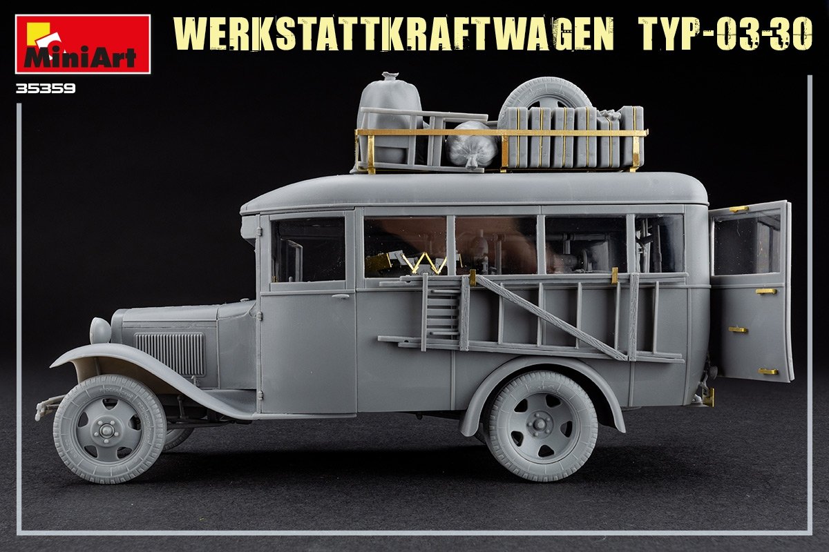 MiniArt 35359 WERKSTATTKRAFTWAGEN TYP-03-30 1/35 – immagine 11