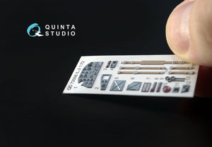 Quinta Studio QD72008 IL-2 Shturmovik 3D-Printed &amp;amp; coloured Interior on decal paper (for Tamiya kit) 1/72 – imagen 5
