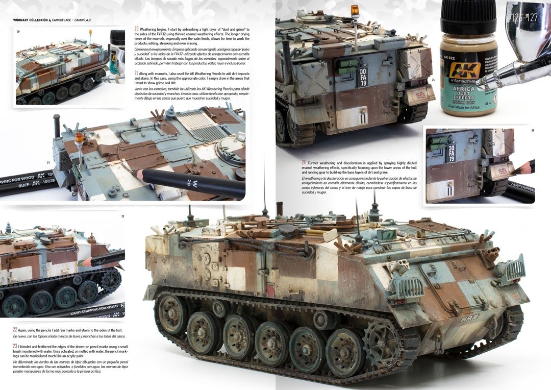 AK Interactive AK4906 WORN ART COLLECTION ISSUE 04 – CAMOUFLAGE – imagen 9
