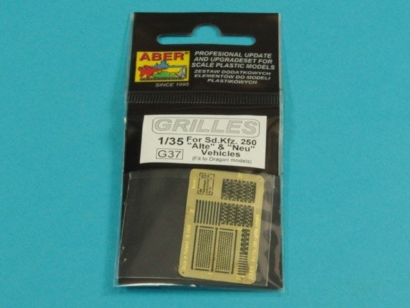 Aber 35G37 Mesh pour véhicules Sd.Kfz.250 "Alte" et "Nue"
