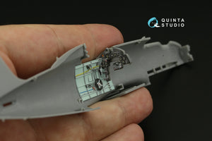 Quinta Studio QD48389 Macchi C.202 Folgore Early 3D-Printed &amp;amp; coloured Interior on decal paper (Hasegawa/Eduard) 1/48 – imagen 8