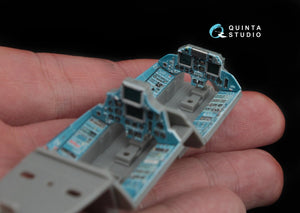 Quinta Studio QD48047 Su-30MKK 3D-Printed &amp;amp; coloured Interior on decal paper (for HobbyBoss kit) 1/48 – imagen 6