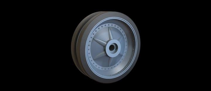 Panzer Art RE35-269 Pz.Kpfw II D road wheels 1/35 – imagen 2