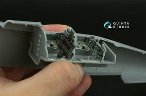 Quinta Studio QD48573 MiG-31M 3D-Printed &amp;amp; coloured Interior on decal paper (Hobby Boss) 1/48 – immagine 10