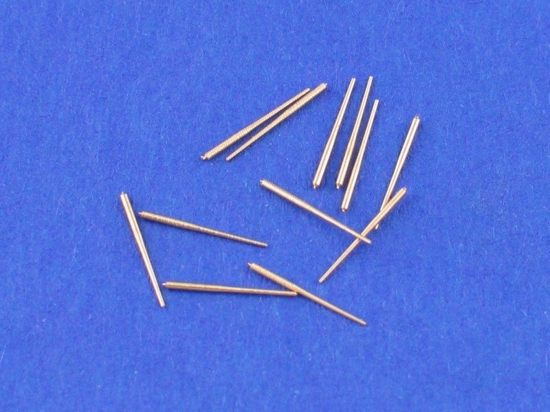 Aber 1/700L-04 Set of 12 pcs 100 mm barrels for French warships 1/700